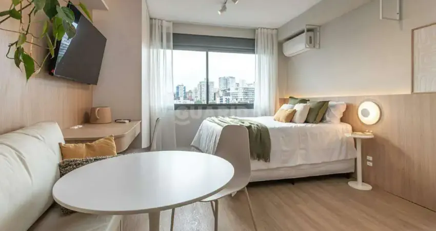 Apartamento mobiliado e decorado no condomínio skyline – moinhos de vento, porto alegre!