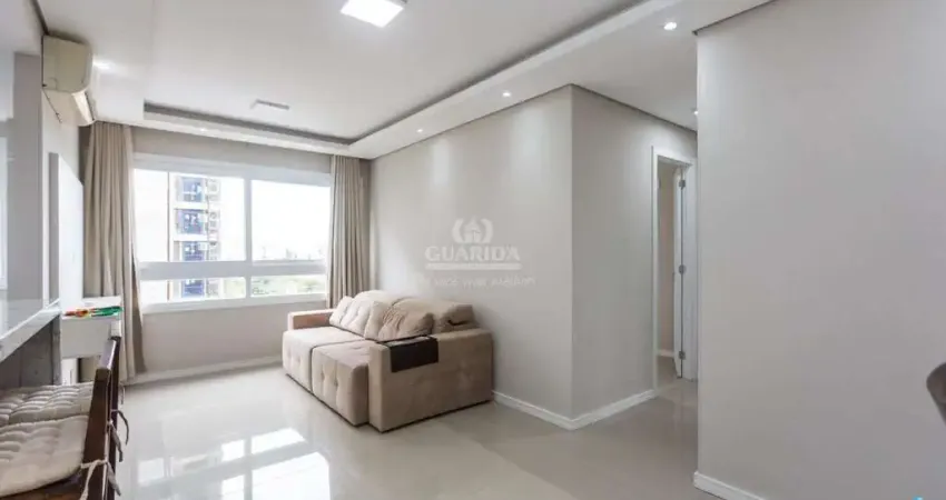 Apartamento semimobiliado de 3 dormitórios, sendo 1 suíte no bairro jardim lindóia.