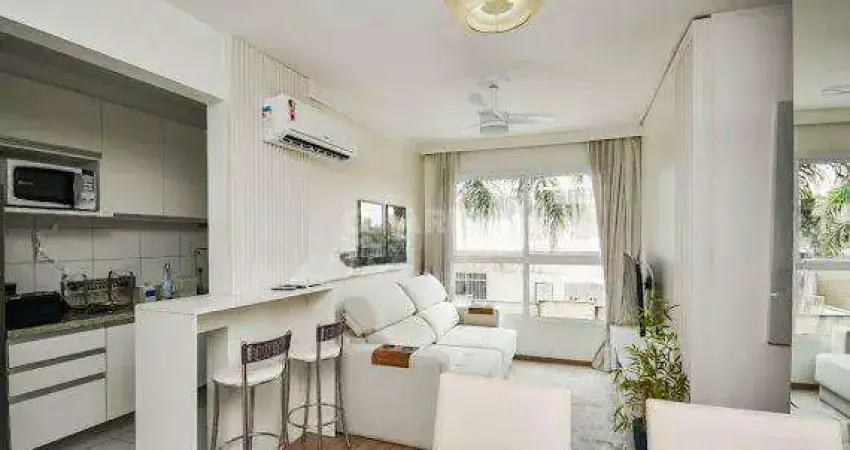 Apartamento mobiliado com 2 dormitórios, sendo 1 suíte, no bairro cavalhada.