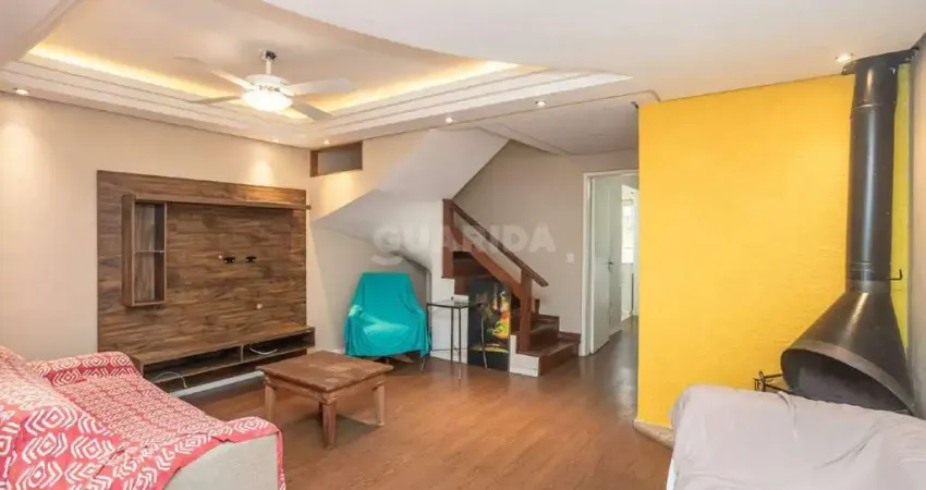Casa em condomínio semi mobiliada com 3 dormitórios, sendo 1 suíte, e 1 vaga de garagem no bairro vila nova!