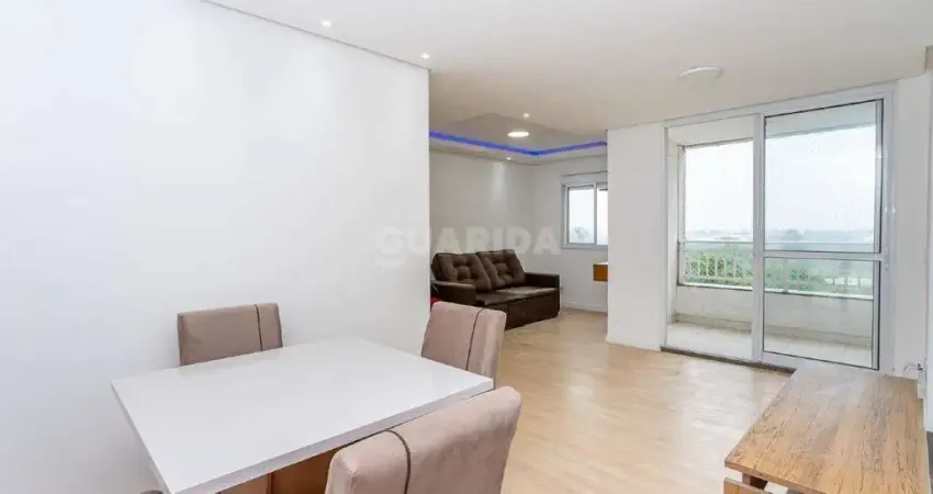 Apartamento mobiliado de 2 dormitórios e 1 vaga no bairro humaitá!