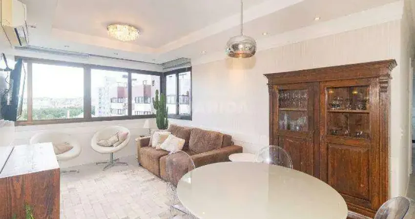 Excelente apartamento mobiliado com 2 dormitórios, sendo 1 suíte, no bairro bom fim