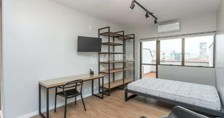 Cobertura com 1 quarto para alugar na Rua Vieira de Castro, Bom Fim, Porto Alegre