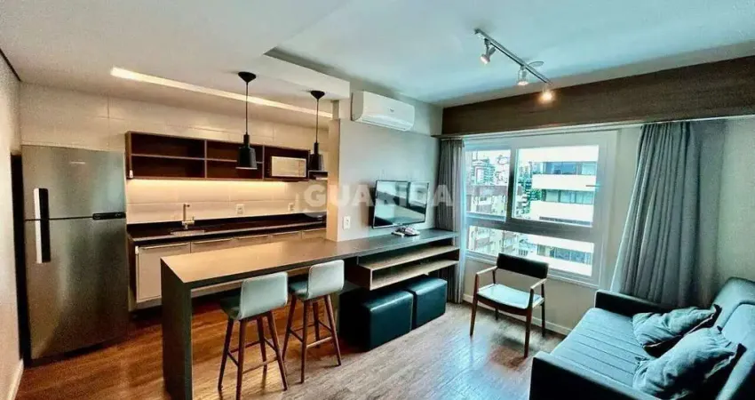 Apartamento mobiliado com 1 dormitório suíte no bairro moinhos de vento!