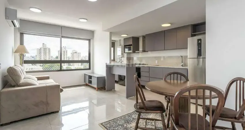 Apartamento totalmente mobiliado com 1 dormitório e 1 vaga no Jardim Europa!