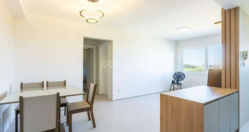 Apartamento mobiliado de 2 dormitórios e 1 vaga no bairro Humaitá.