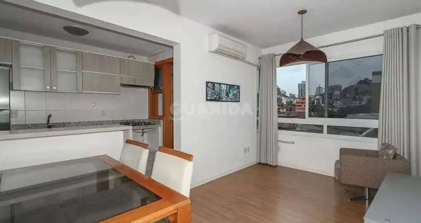Apartamento mobiliado com 2 dormitórios e 1 vaga no bairro Auxiliadora, em Porto Alegre!