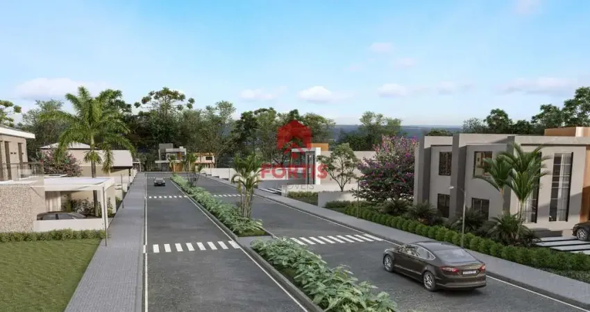 Terrenos em condomínio fechado bairro parque da fonte são josé dos pinhais