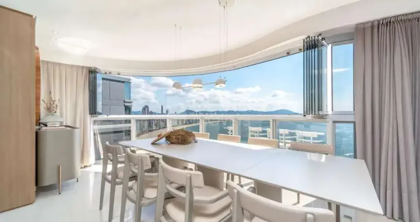 Apartamento 04 suítes frente mar a venda barra sul balneário camboriú