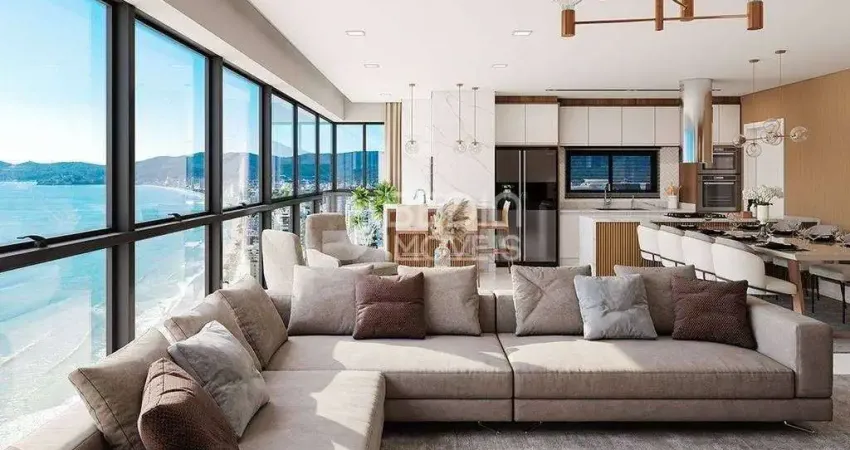 Apartamento diferenciado 04 suítes a venda meia praia itapema