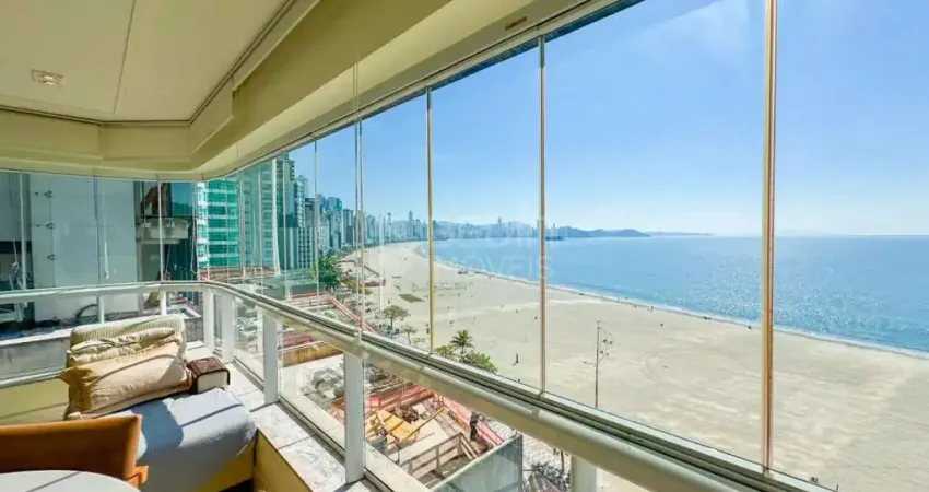 Apartamento 03 suítes frente mar a venda balneário camboriú summer beach