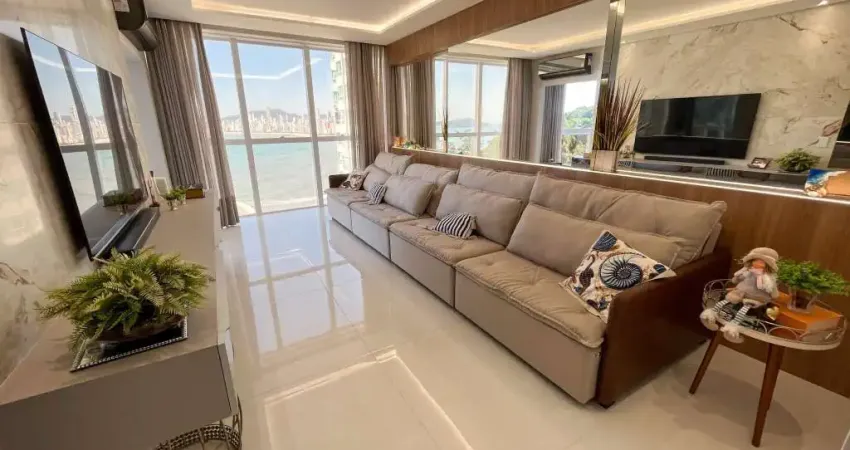 APARTAMENTO VISTA MAR - FINAMENTE MOBILIADO - 4 SUÍTES - 3 VAGAS - ÁREA DE LAZER COMPLETA