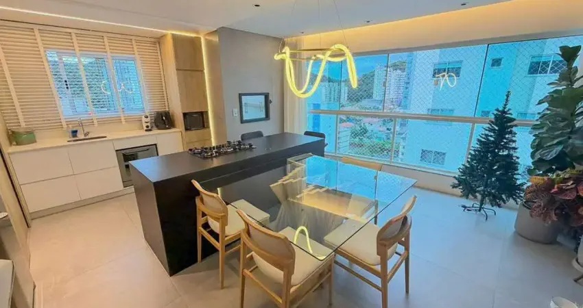 Mobiliado, reformado e pronto para uso - 2 suites - 1 vaga - lavabo - sacada com churrasqueira a carvão