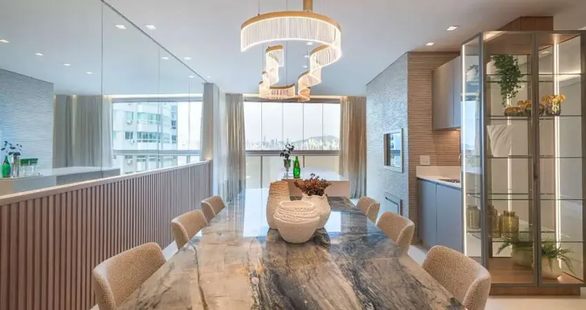 Locação anual - frente mar - semi-mobiliado e decorado - 4 suítes - 4 vagas - 1800m² de área de lazer - barra norte - bal. camboriú