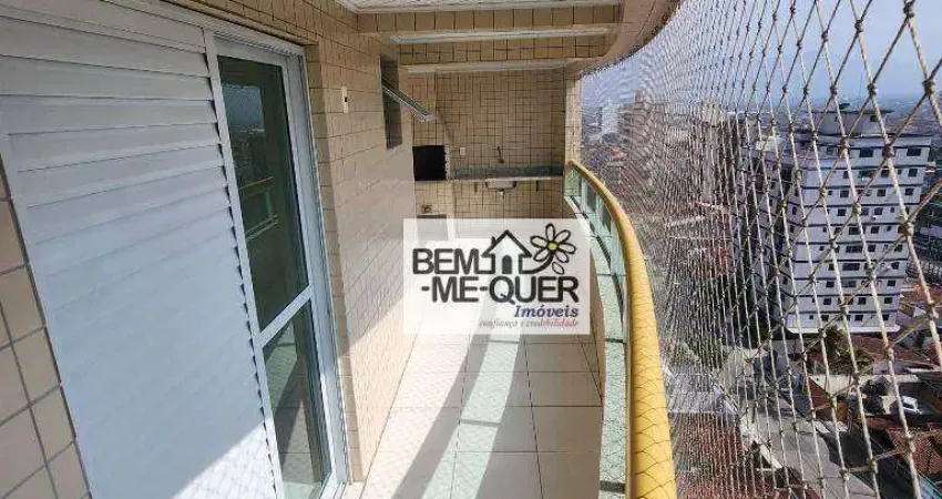 Apartamento com 2 dormitórios para alugar, 80 m² por r$ 3.666,05/mês - vila assunção - praia grande/sp