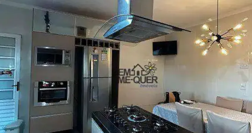 SOBRADO NOVO 208 m²  3 DORM. 2 SUÍTES COM CHURRASQUEIRA- 160 m² - Vila dos Remédios - São Paulo/SP