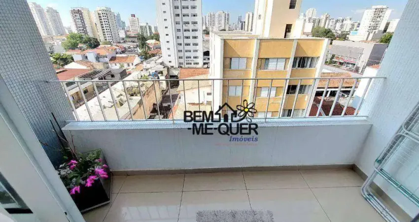 Apartamento reformado com 3 dormitórios, 2 suítes à venda, 118 m²  - Lapa - São Paulo/SP