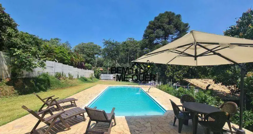 Chácara com 6 dormitórios à venda, 1400 m² por r$ 490.000,00 - cajamar - cajamar/sp