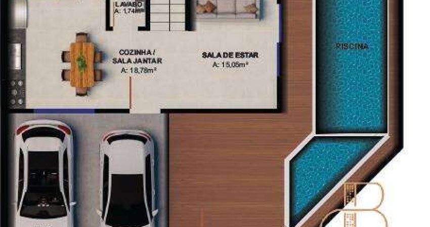 SOBRADO novo, com 03 suítes, no bairro São Francisco