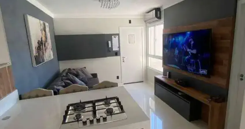 Locação- apartamento semimobiliado em condomínio fechado bairro rio pequeno