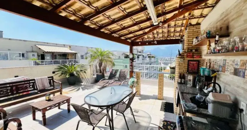 Duplex para venda com 165 metros quadrados com 4 quartos em Taquara - Rio de Janeiro - RJ