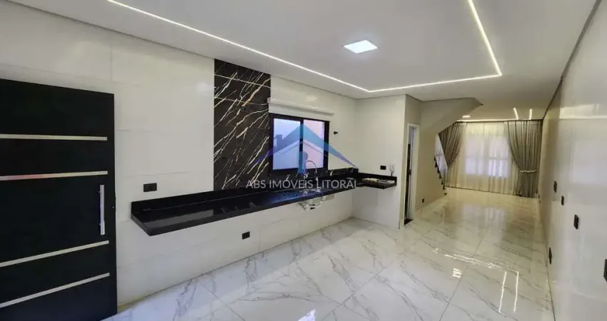 Casa com 3 quartos, Balneário Maracanã, Praia Grande - R$ 1.15 mi, Cod: 5215