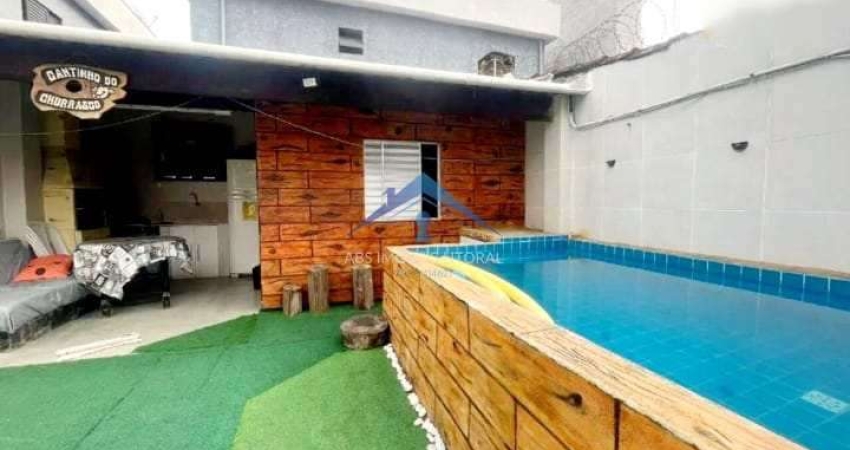 Casa com 3 quartos, Balneário Maracanã, Praia Grande - R$ 499 mil, Cod: 5269