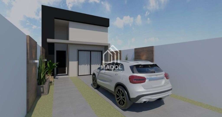 Casa com 2 quartos à venda na Rua Vera Lucia Mayer Nageia, 125, Cará-cará, Ponta Grossa