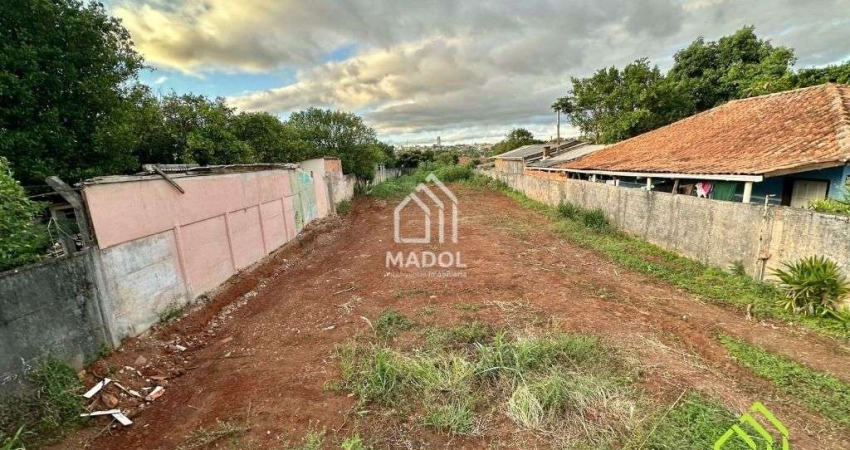 Terreno à venda, 600 m² por R$ 395.000,00 - Oficinas - Ponta Grossa/PR