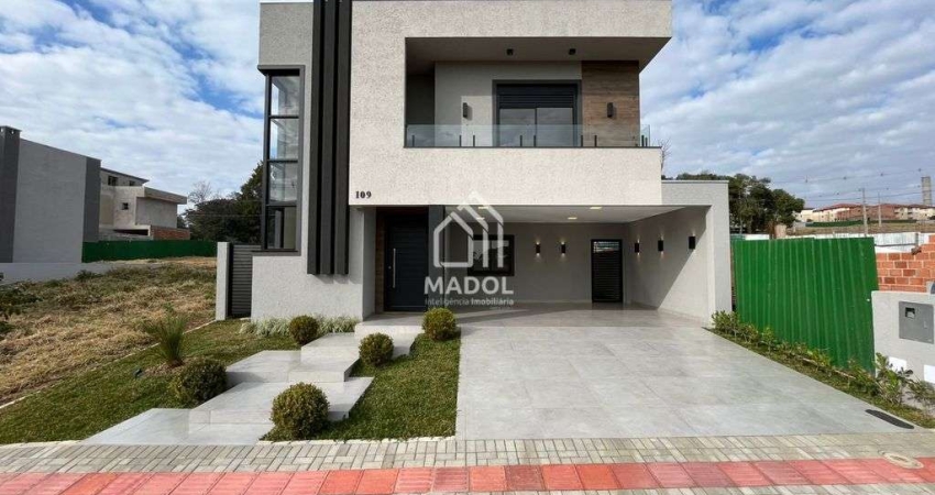 Sobrado à Venda com 3 Suítes, 4 banheiros, 4 vagas e 205m² por R$ 1.380.000