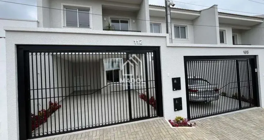 Sobrado mobiliado à venda no bairro órfãs, com 3 quartos (1suíte), 2 vagas