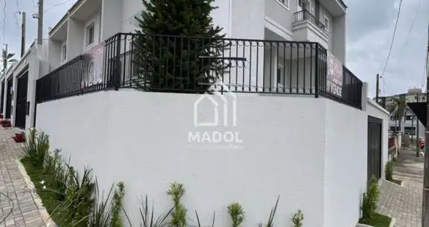 Sobrado triplex de esquina à venda no bairro órfãs, com 3 suítes, 4 vagas