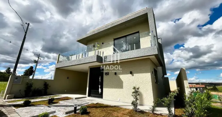 Casa em condomínio fechado com 3 quartos à venda na Avenida Monteiro Lobato, 5000, Jardim Carvalho, Ponta Grossa