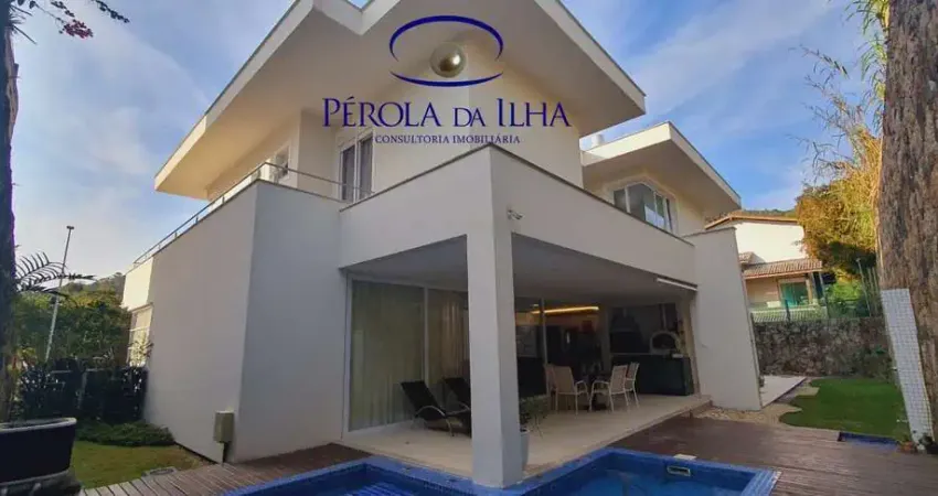 Casa em condomínio fechado com 4 quartos à venda na Estrada Haroldo Soares Glavan, 2000, Cacupé, Florianópolis