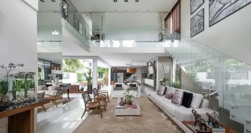 Imóvel de luxo em jurerê, florianópolis-sc: casa em condomínio com 4 quartos, 4 suítes e 485m² de área