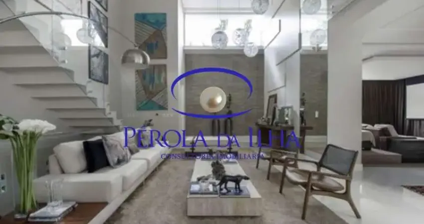 Imperdível: casa de luxo com 4 suítes e 485m² em jurerê, florianópolis-sc.