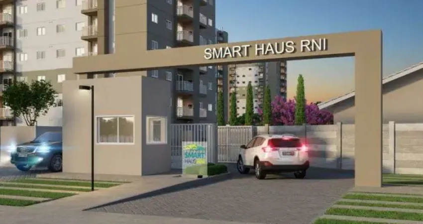 Apartamento com 45m², 02 dormitórios, sala de estar com sacada com churrasqueria, cozinha, sala de jantar, banheiro social, area de serviço e 01 vaga de garagem sem cobertura.