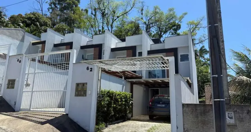 Belíssimo sobrado semi mobiliado no bairro salto do norte em blumenau!