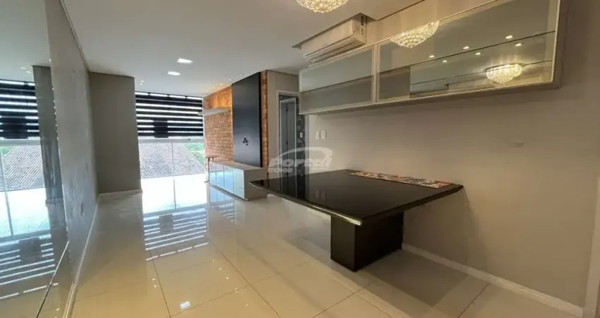 Apartamento no bairro velha. o imóvel possui 90m² distribuídos em 2 suítes, ambientes integrados e 1 vaga de garagem.