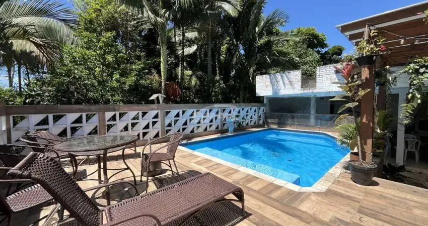 Casa com piscina disponível para venda no bairro salto do norte, blumenau/sc.