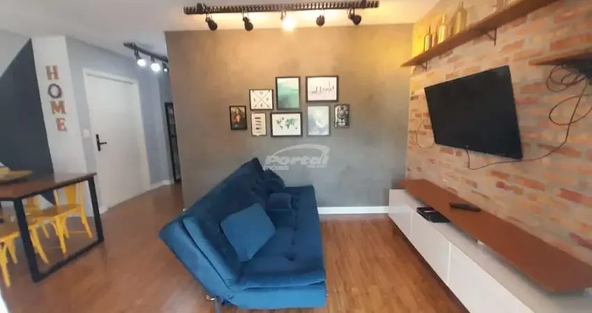 Apartamento mobiliado 2 dormitórios no bairro vila nova, blumenau sc.