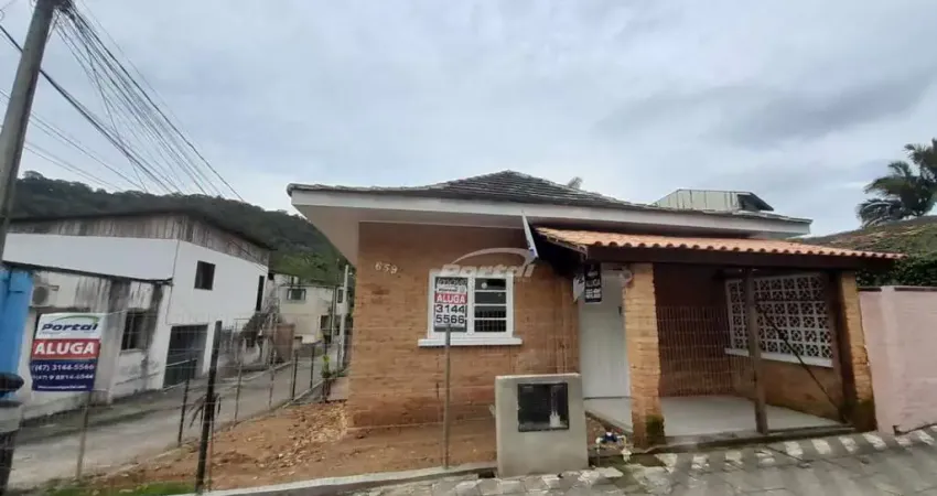 Casa 2 quartos disponível para locação no bairro ribeirão fresco blumenau