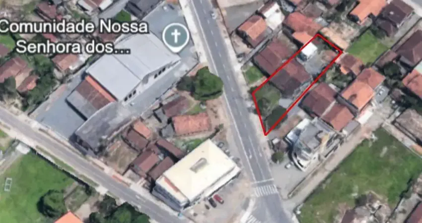 Terreno Comercial na Via Gastronômica de Joinville – 644 m² Em Frente ao Barco Príncipe