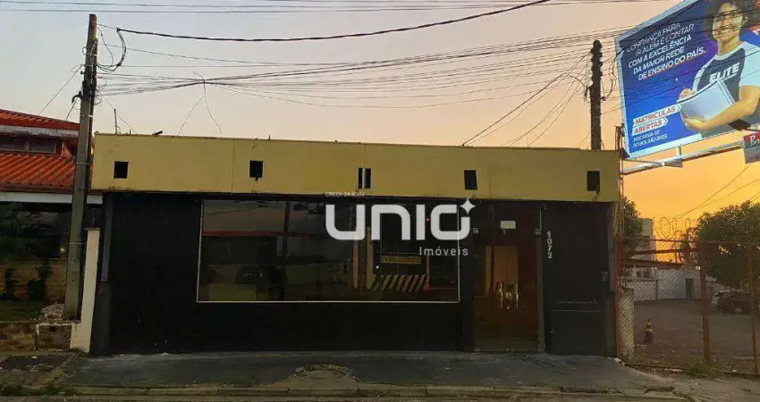 Salão para alugar, 300 m² por R$ 8.308,00/mês - Alto - Piracicaba/SP