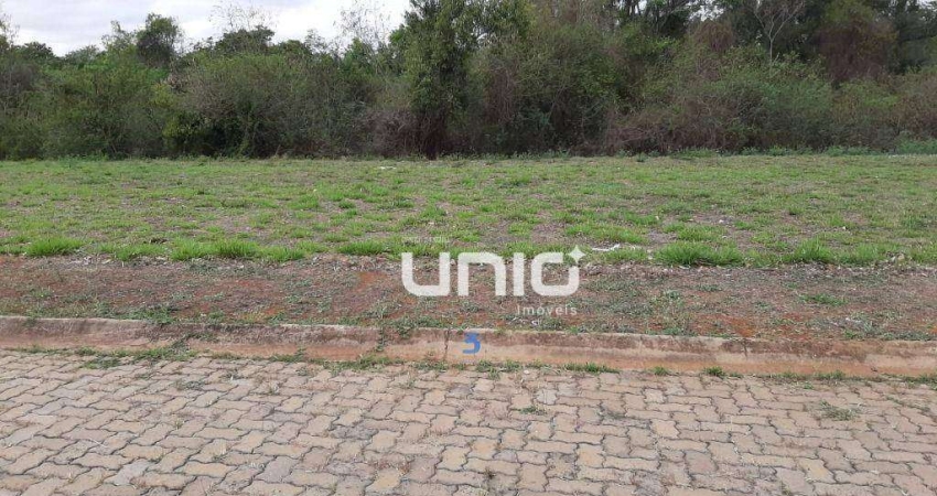 Terreno à venda, 286 m² por R$ 290.000,00 - Água Branca - Piracicaba/SP