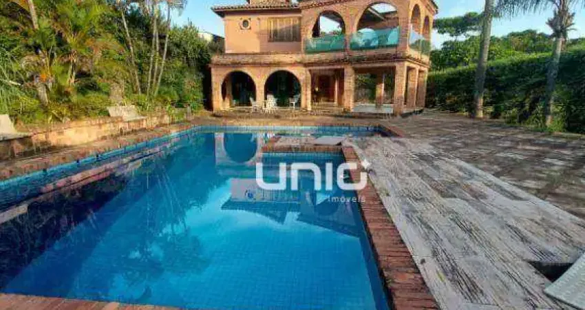Chácara com 3 dormitórios à venda, 3100 m² por R$ 2.500.000,00 - Campestre - Piracicaba/SP
