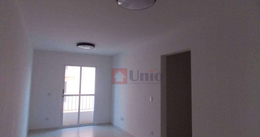 Apartamento com 3 dormitórios para alugar, 70 m² por R$ 2.159,44/mês - Dois Córregos - Piracicaba/SP