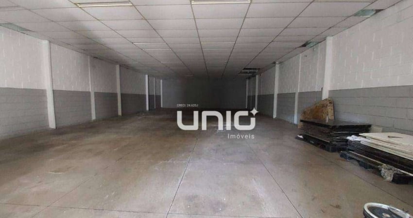 Barracão para alugar, 220 m² por R$ 3.462,50/mês - Jardim Califórnia - Piracicaba/SP