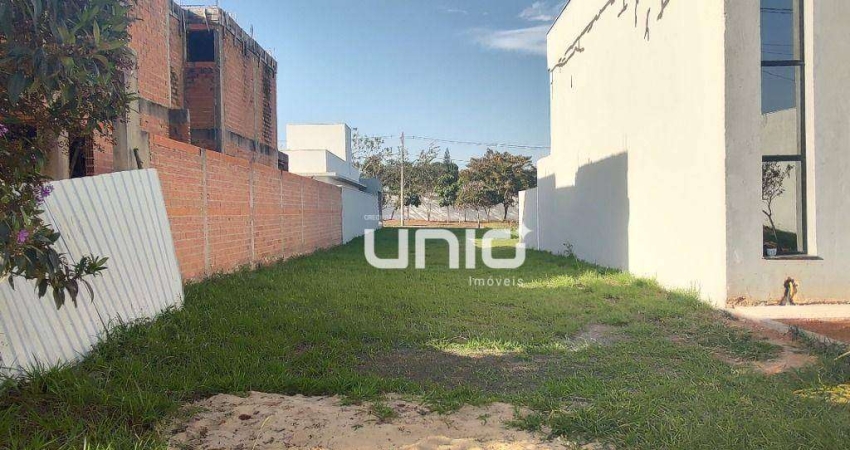 Terreno à venda, 200 m²  - Campestre - Piracicaba/SP