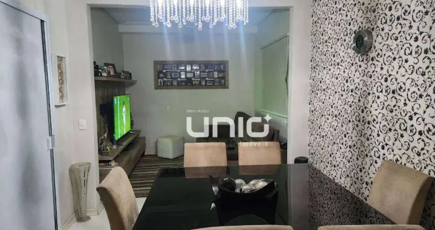 Apartamento com 3 dormitórios, 74 m²  - Jardim Caxambu - Piracicaba/SP